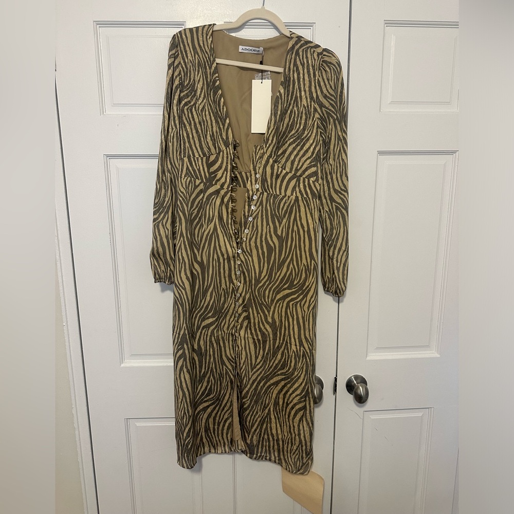 Adoore Paris Dress Zebra